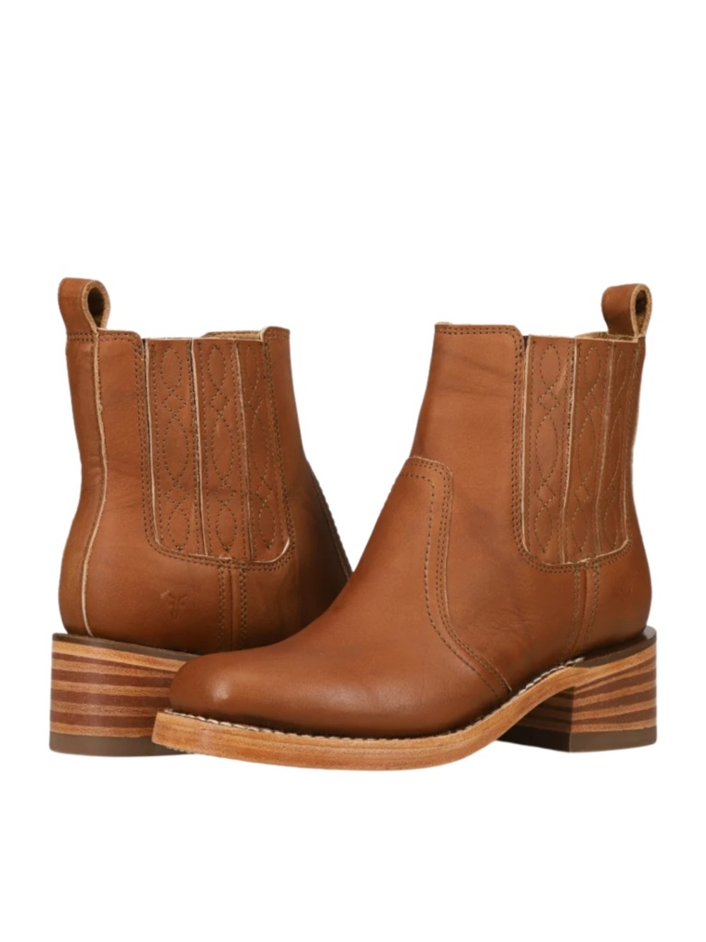 Frye Women's Campus Chelsea Boots in Saddle/Earthquake Sz. 9 NEW in Box